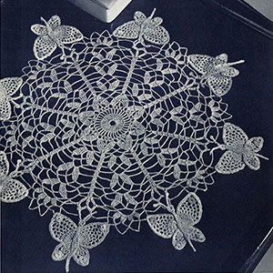 Butterfly Doily Pattern #12-60