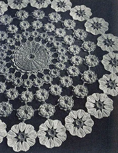 Bouquet Doily Pattern #12-62