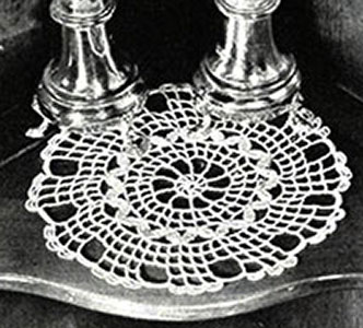 Corner Charm Doily Pattern