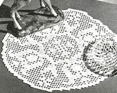 Filet Doily Pattern #3-54