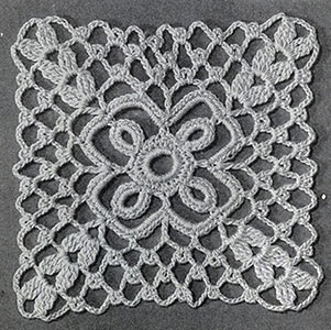 Tiny Squares Motif Pattern #3-58