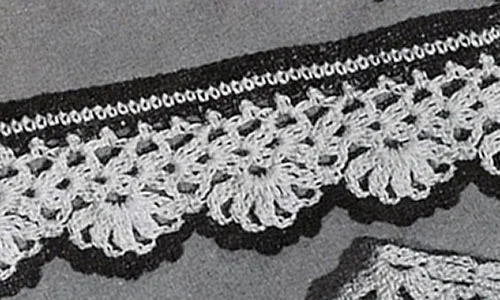Two-Color Edging Pattern #3-7