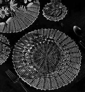Round Luncheon Set Pattern #4-83