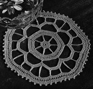 Round Doily Pattern #4-86
