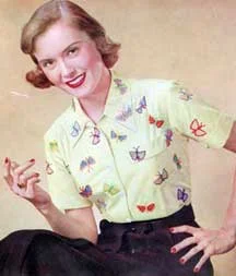 Butterfly Blouse Pattern #S-34
