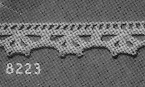 Pillow Case Edging #8223 Pattern