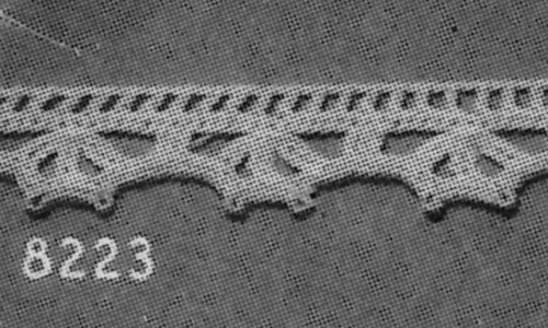 Pillow Case Edging #8223 Pattern