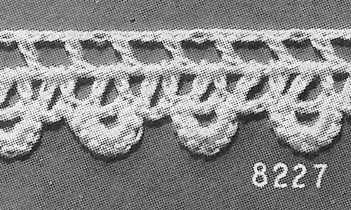 Baby Edging #8227 Pattern