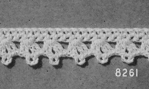 Lingerie Edging #8261 Pattern