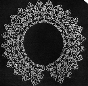 Tatted Flattering Collar Pattern #2284