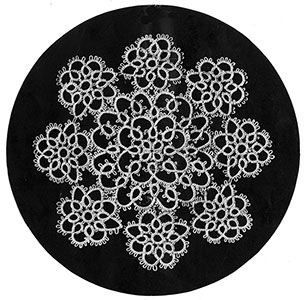 Tatting Doily Pattern #8155