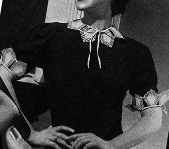 Debut Collar and Cuffs Pattern #2296