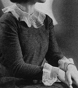 Demure Collar and Cuffs Pattern #2299