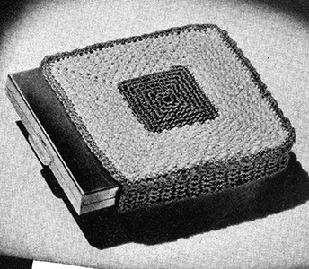Square Compact Cover Pattern #2314