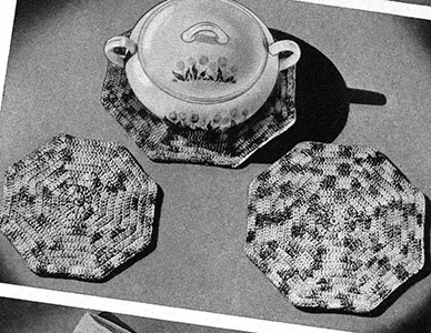 Hot Plate Set Pattern #9013