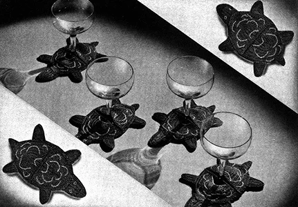 Turtle Coasters Pattern #9018