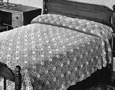 Beauty Rose Bedspread Pattern #657