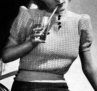 Valentine Pullover Pattern #1177