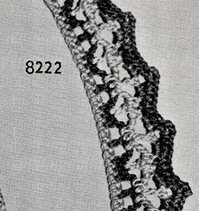 Two-Color Edging Pattern #8222