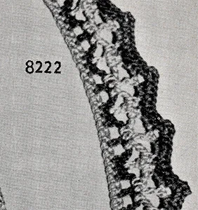 Two-Color Edging Pattern #8222