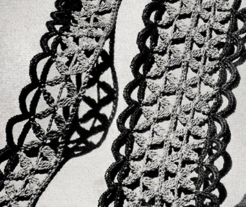 Edging and Insertion Pattern #8333