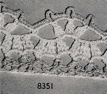 Two-Color Edging Pattern #8351
