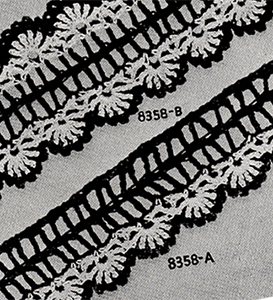 Edging and Insertion Pattern #8358