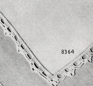 Handkerchief Edging Pattern #8364