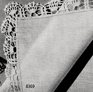 Handkerchief Edging Pattern #8369
