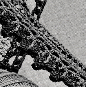 Two-Color Edging Pattern #8376