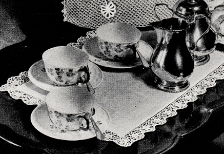 Luncheon Set Pattern #8199