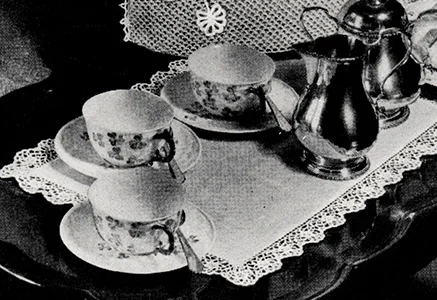 Luncheon Set Pattern #8199