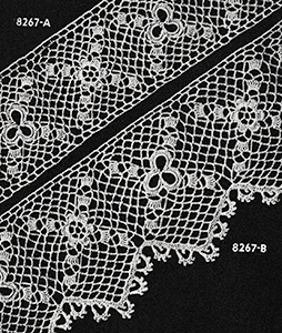 Edging and Insertion Set Pattern #8267
