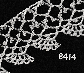 Dainty Crochet Edging Pattern #8414