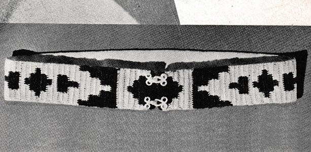 Navajo Belt Pattern #2382