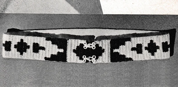 Navajo Belt Pattern #2382