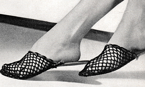 Scuffle Along Slippers Pattern #464