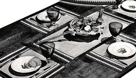 Match Makers Luncheon Set Pattern #7205-A