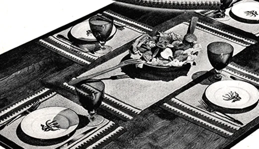 Match Makers Luncheon Set Pattern #7205-A