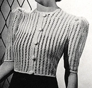 Polonaise Cardigan Pattern #1187