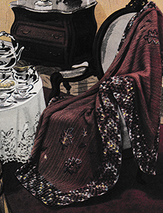 Victoriana Afghan Pattern #6008