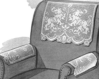 Buckingham Chair Set Pattern #7224