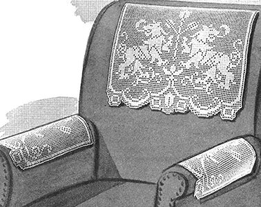 Buckingham Chair Set Pattern #7224