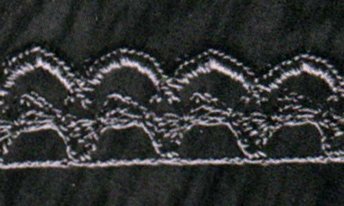 Collar Edging Pattern #8382