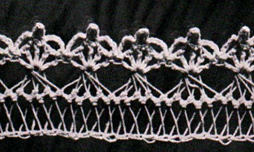 Hairpin Lace Edging Pattern #8472
