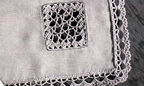 Hanky Edging Pattern #8584