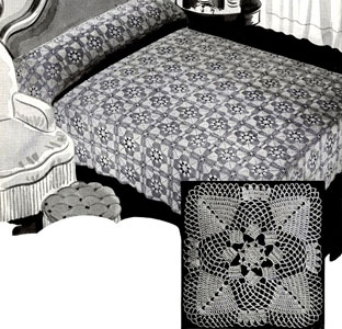 Pine Cone Bedspread Pattern
