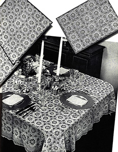 Fancy Free Tablecloth Pattern #7331