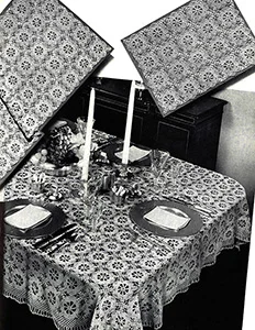 Fancy Free Tablecloth Pattern #7331