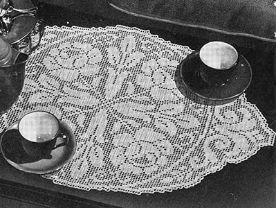 King's Ransom Doily Pattern #7397